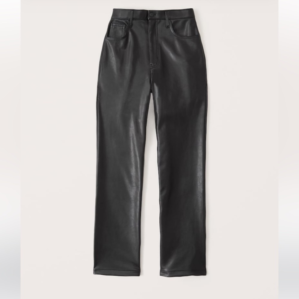 Abercrombie Curve Love Vegan 90s Straight Pant